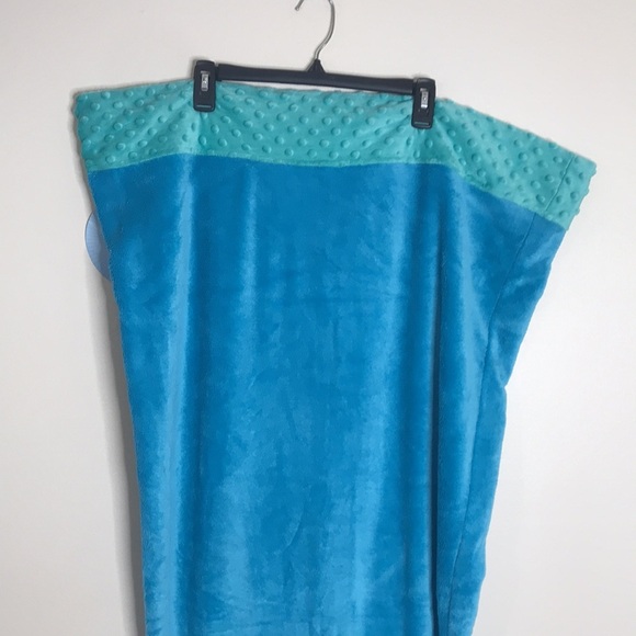 Mermaid blanket tail cozy couch blanket pullover stay warm - Picture 2 of 8